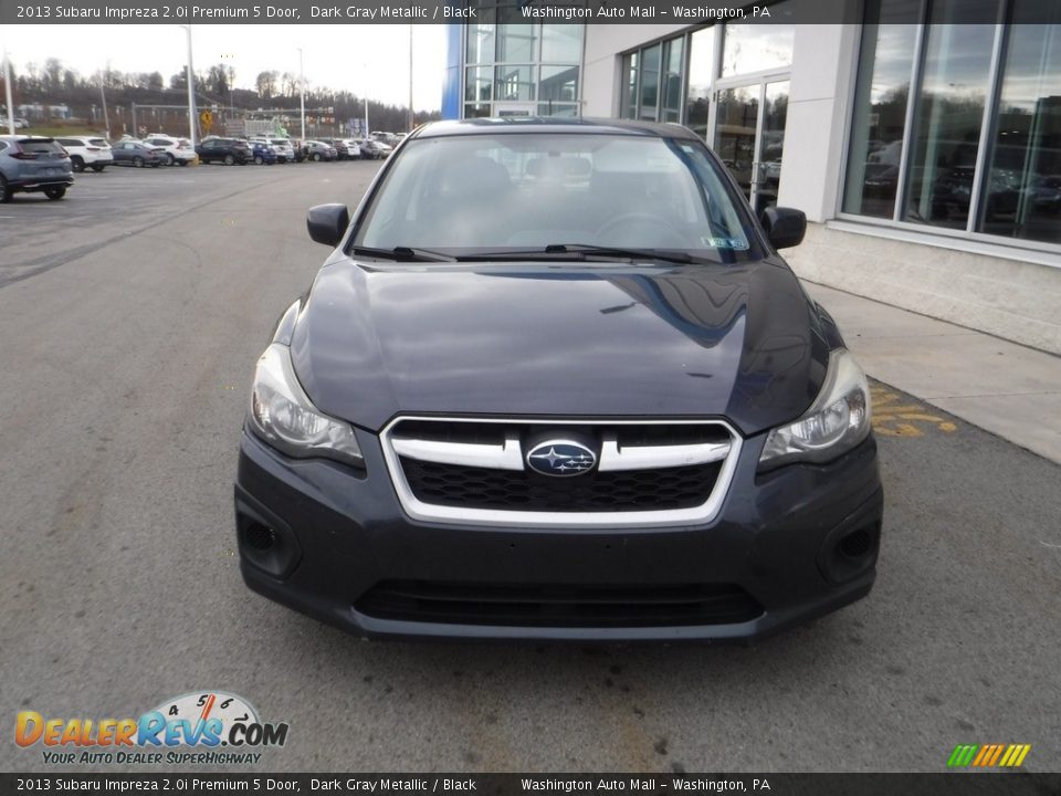 2013 Subaru Impreza 2.0i Premium 5 Door Dark Gray Metallic / Black Photo #3