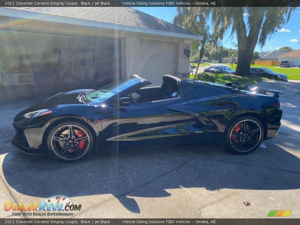 Black 2021 Chevrolet Corvette Stingray Coupe Photo #11