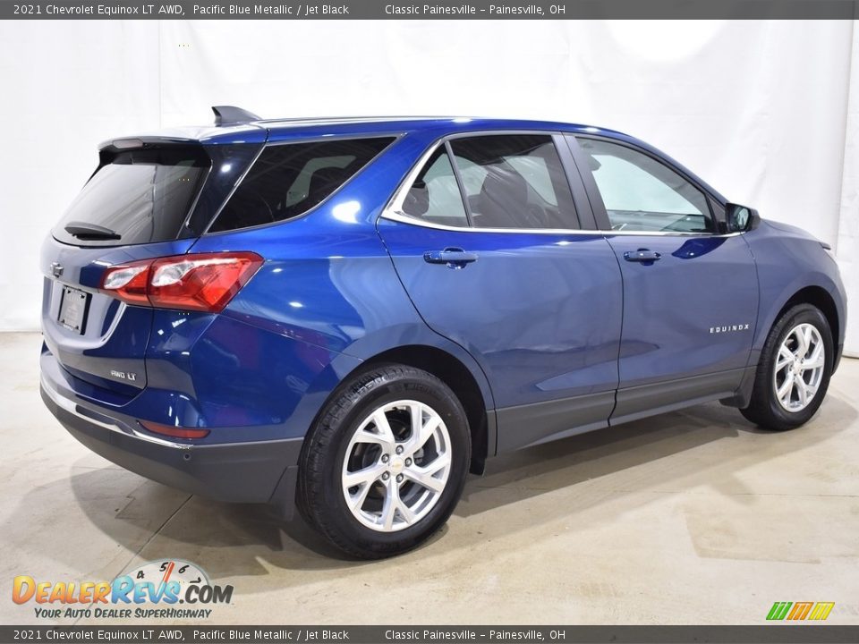 2021 Chevrolet Equinox LT AWD Pacific Blue Metallic / Jet Black Photo #2