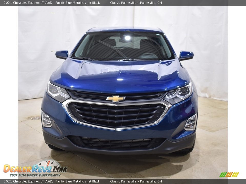 2021 Chevrolet Equinox LT AWD Pacific Blue Metallic / Jet Black Photo #4