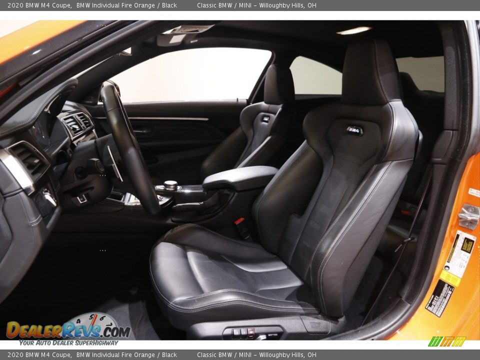 Front Seat of 2020 BMW M4 Coupe Photo #5