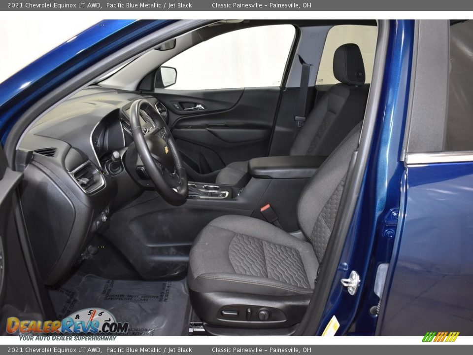 2021 Chevrolet Equinox LT AWD Pacific Blue Metallic / Jet Black Photo #7