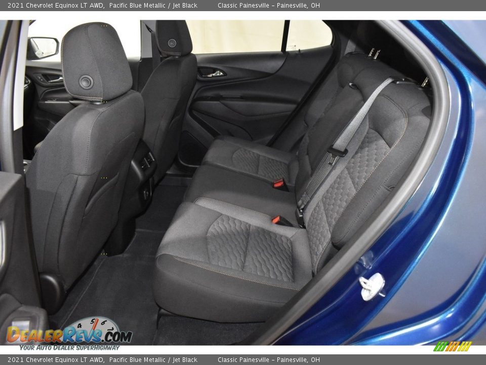 2021 Chevrolet Equinox LT AWD Pacific Blue Metallic / Jet Black Photo #8
