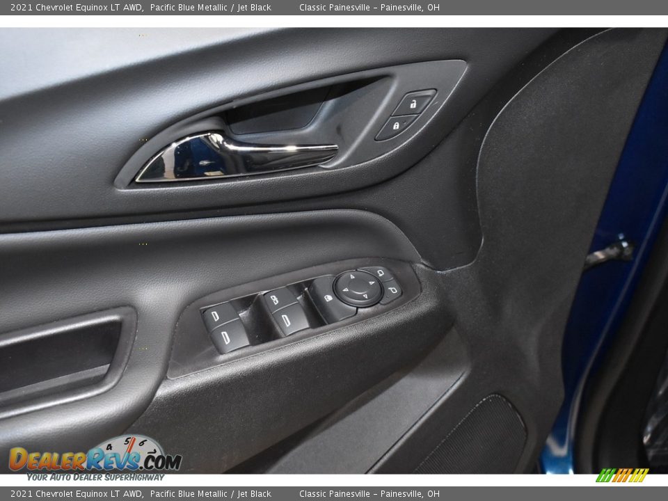 2021 Chevrolet Equinox LT AWD Pacific Blue Metallic / Jet Black Photo #10