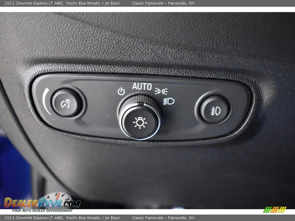 2021 Chevrolet Equinox LT AWD Pacific Blue Metallic / Jet Black Photo #11