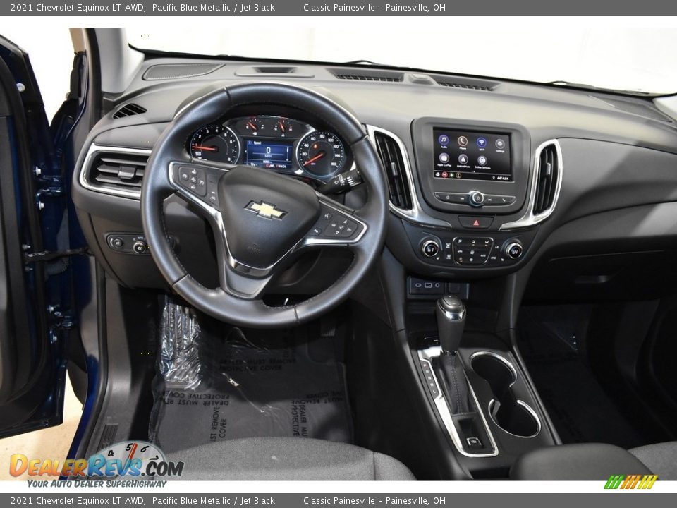 2021 Chevrolet Equinox LT AWD Pacific Blue Metallic / Jet Black Photo #12