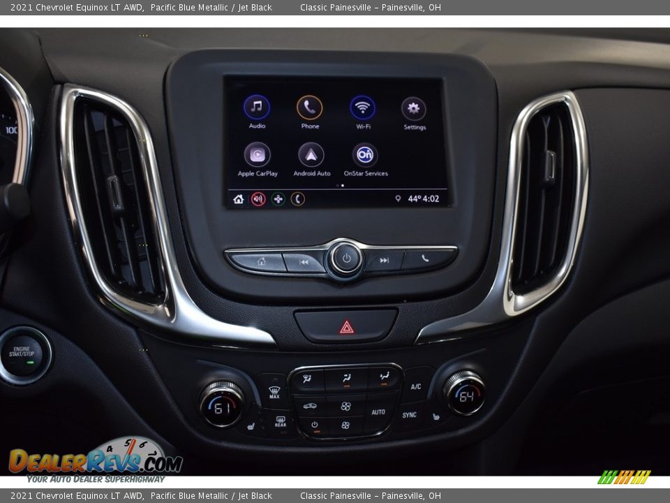 2021 Chevrolet Equinox LT AWD Pacific Blue Metallic / Jet Black Photo #13