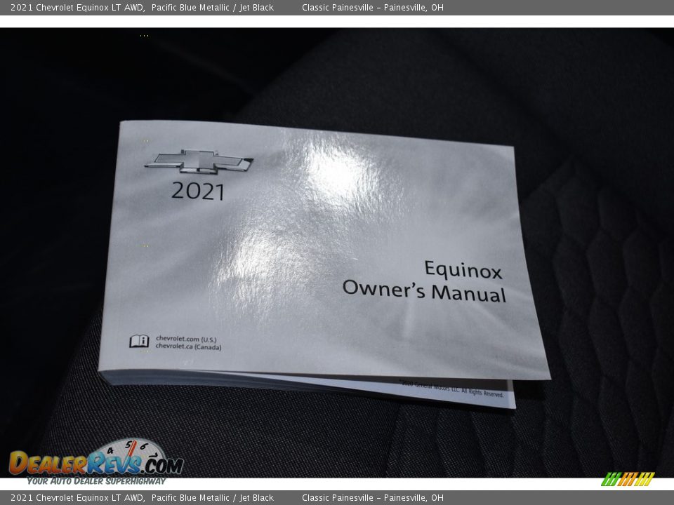 2021 Chevrolet Equinox LT AWD Pacific Blue Metallic / Jet Black Photo #17