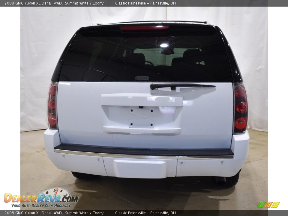 2008 GMC Yukon XL Denali AWD Summit White / Ebony Photo #3