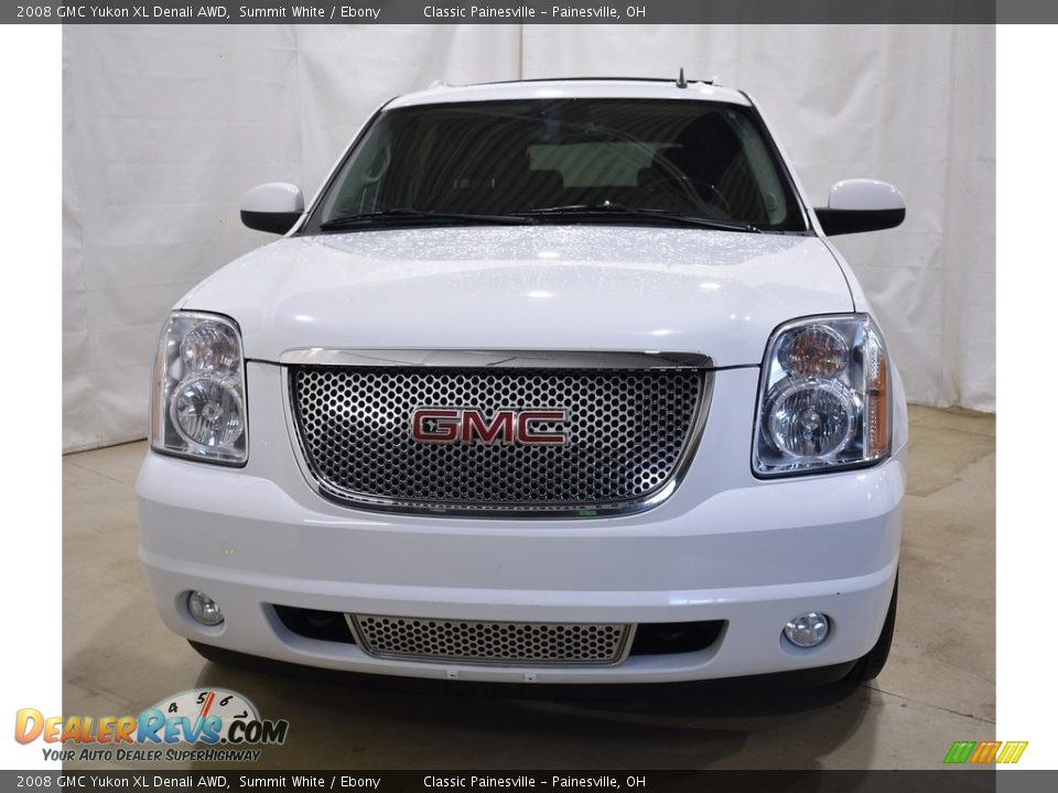 2008 GMC Yukon XL Denali AWD Summit White / Ebony Photo #4