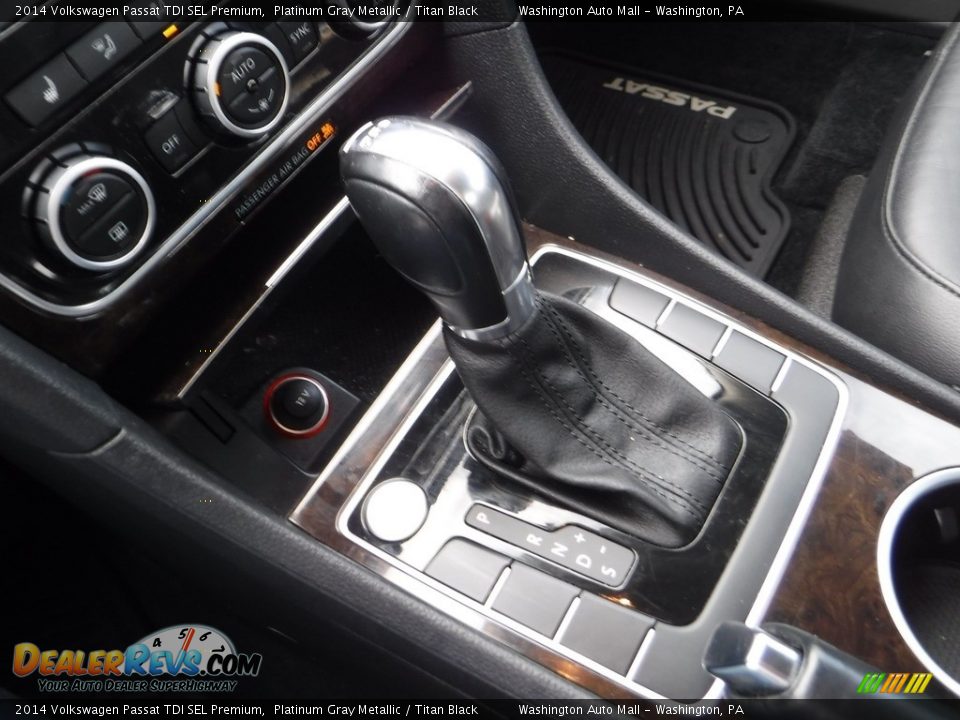 2014 Volkswagen Passat TDI SEL Premium Platinum Gray Metallic / Titan Black Photo #16
