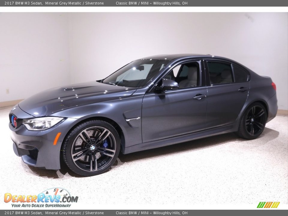 Mineral Grey Metallic 2017 BMW M3 Sedan Photo #3