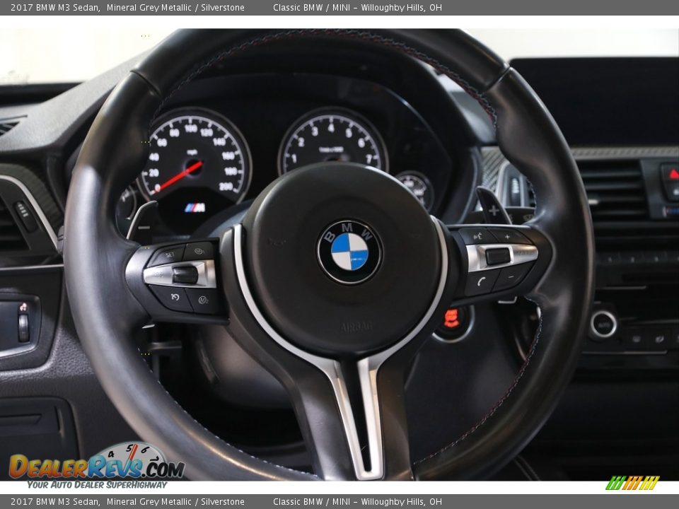 2017 BMW M3 Sedan Steering Wheel Photo #7