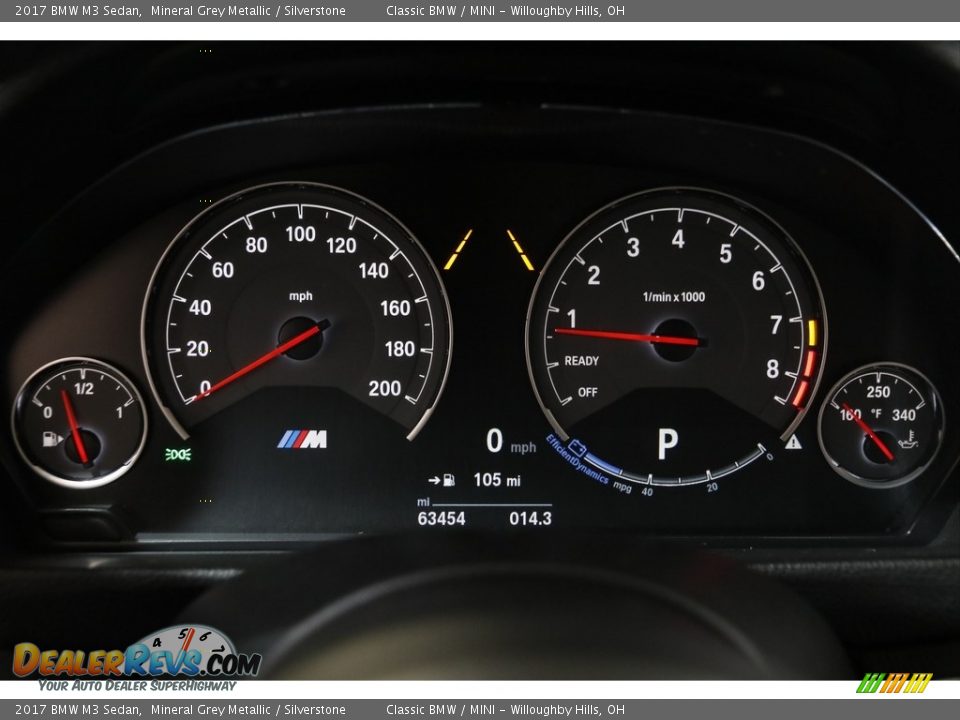 2017 BMW M3 Sedan Gauges Photo #8