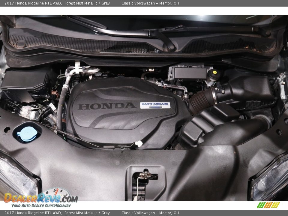 2017 Honda Ridgeline RTL AWD 3.5 Liter VCM 24-Valve SOHC i-VTEC V6 Engine Photo #19
