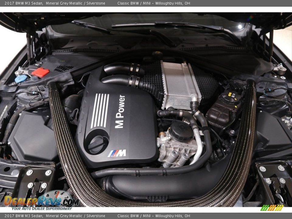 2017 BMW M3 Sedan 3.0 Liter TwinPower Turbocharged DOHC 24-Valve VVT Inline 6 Cylinder Engine Photo #22