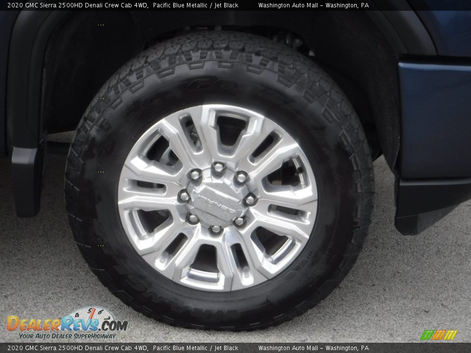 2020 GMC Sierra 2500HD Denali Crew Cab 4WD Pacific Blue Metallic / Jet Black Photo #3