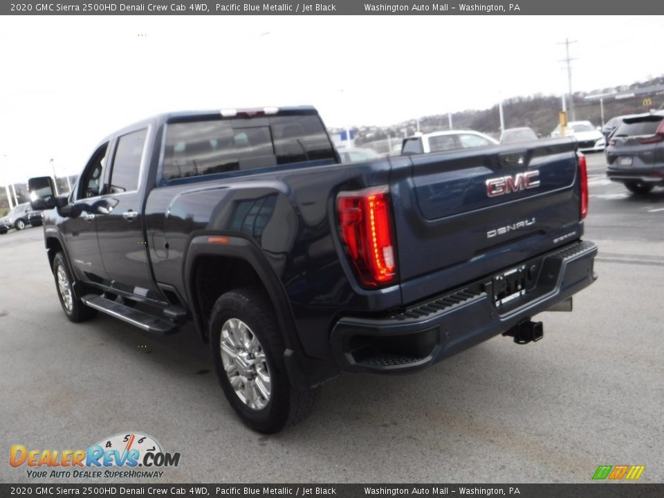 2020 GMC Sierra 2500HD Denali Crew Cab 4WD Pacific Blue Metallic / Jet Black Photo #10