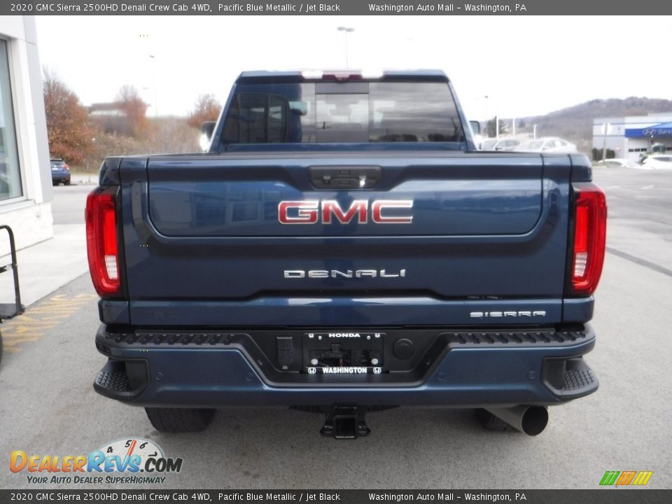 2020 GMC Sierra 2500HD Denali Crew Cab 4WD Pacific Blue Metallic / Jet Black Photo #11