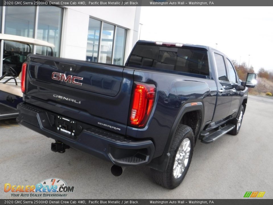 2020 GMC Sierra 2500HD Denali Crew Cab 4WD Pacific Blue Metallic / Jet Black Photo #13