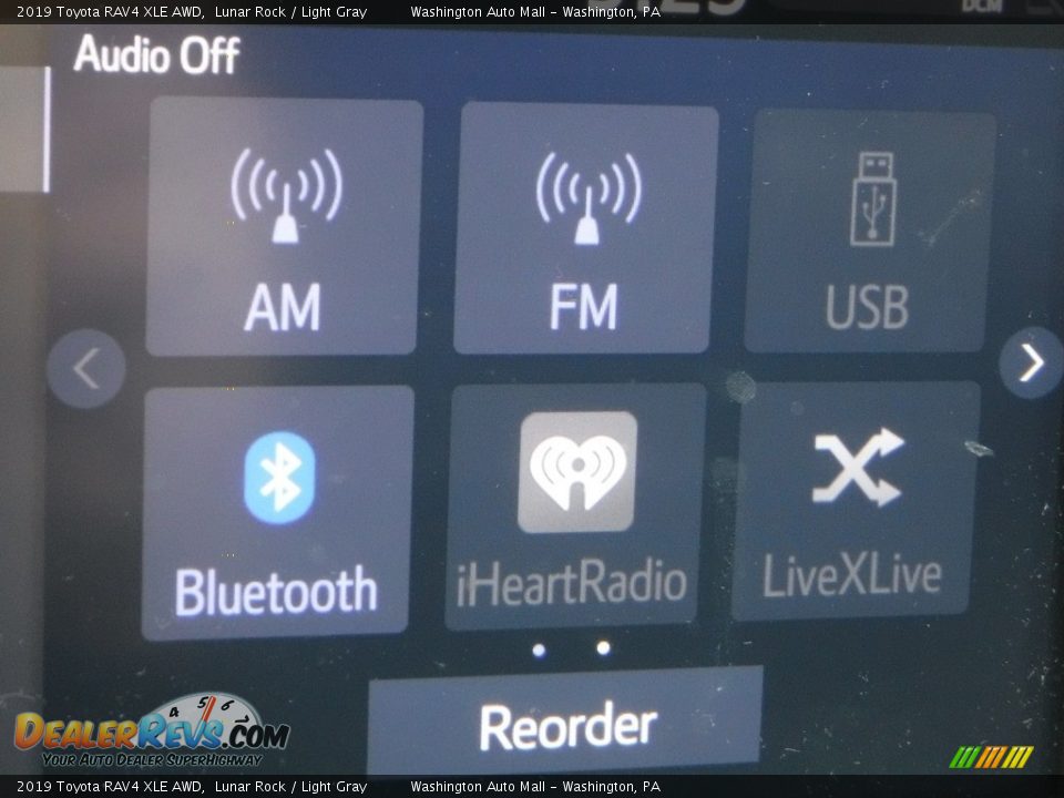 2019 Toyota RAV4 XLE AWD Lunar Rock / Light Gray Photo #5