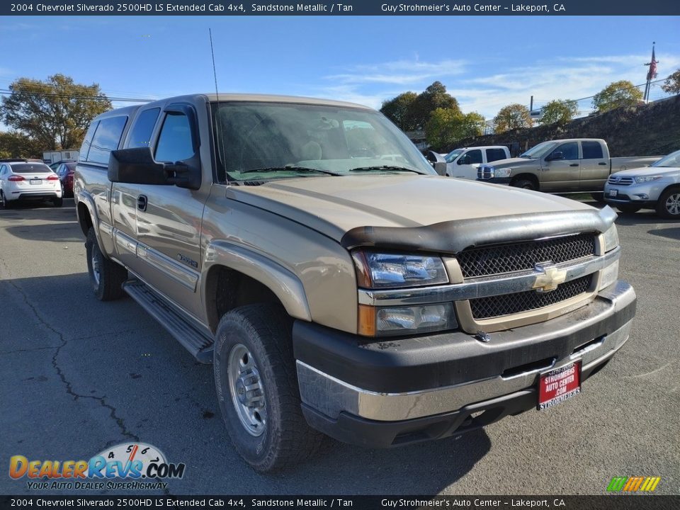 2004 Chevrolet Silverado 2500HD LS Extended Cab 4x4 Sandstone Metallic / Tan Photo #1