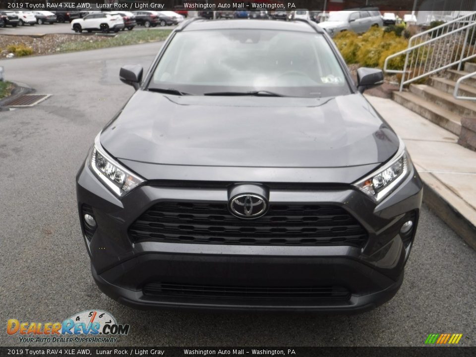 2019 Toyota RAV4 XLE AWD Lunar Rock / Light Gray Photo #13