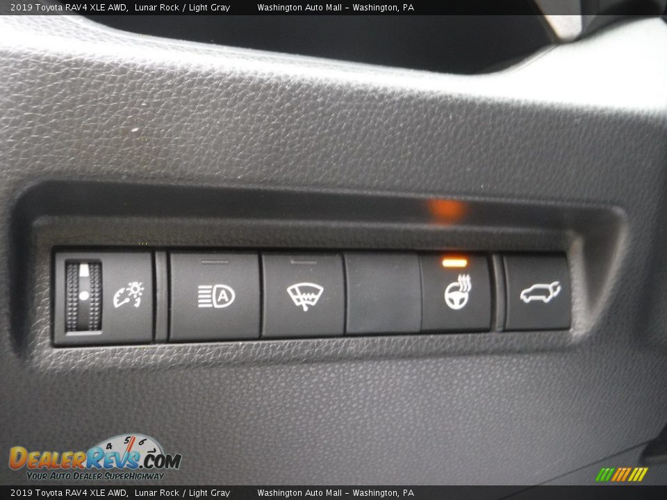 2019 Toyota RAV4 XLE AWD Lunar Rock / Light Gray Photo #23