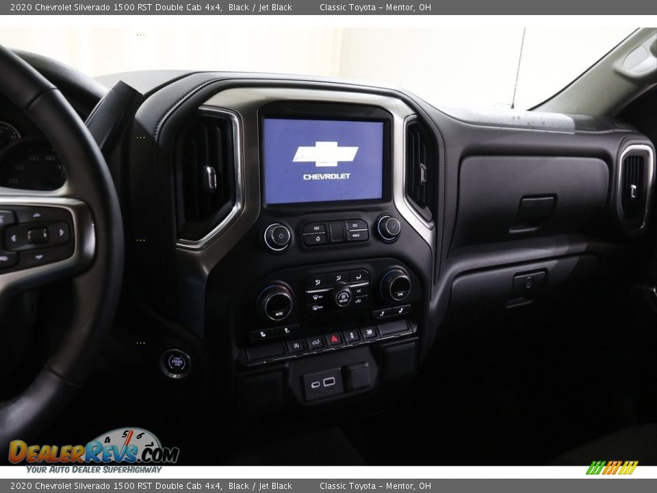 2020 Chevrolet Silverado 1500 RST Double Cab 4x4 Black / Jet Black Photo #10
