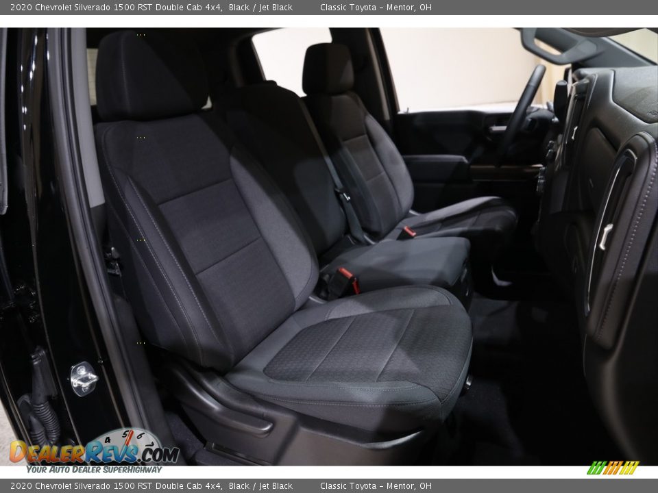2020 Chevrolet Silverado 1500 RST Double Cab 4x4 Black / Jet Black Photo #15