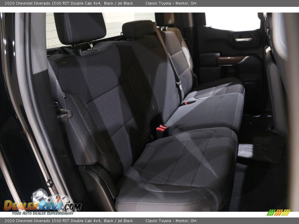 2020 Chevrolet Silverado 1500 RST Double Cab 4x4 Black / Jet Black Photo #16