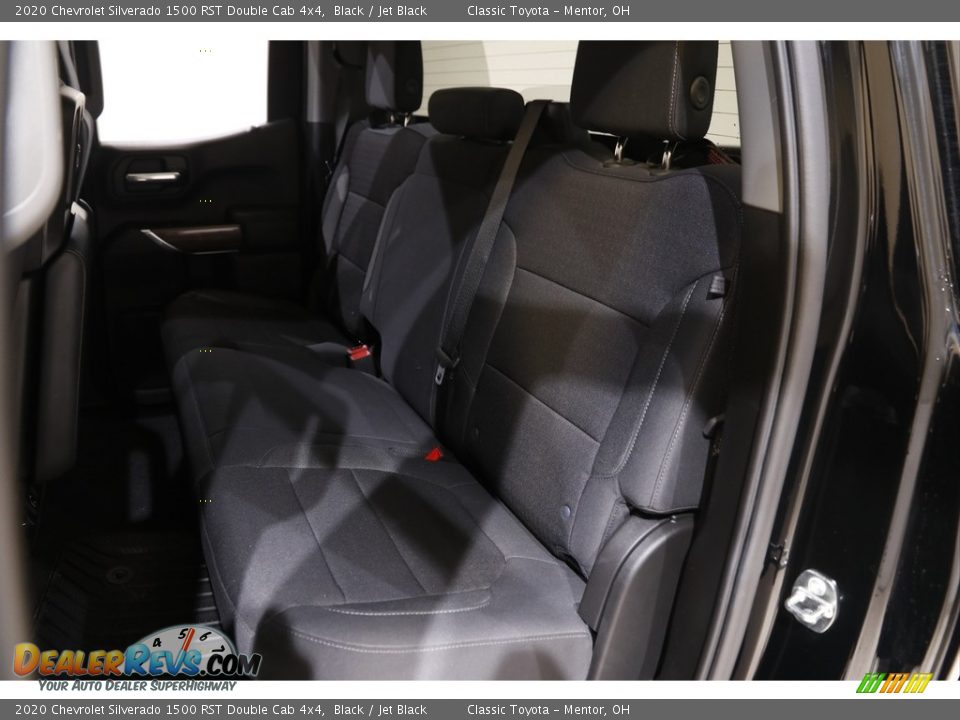 2020 Chevrolet Silverado 1500 RST Double Cab 4x4 Black / Jet Black Photo #17