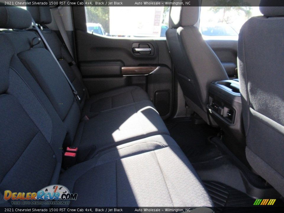 2021 Chevrolet Silverado 1500 RST Crew Cab 4x4 Black / Jet Black Photo #14