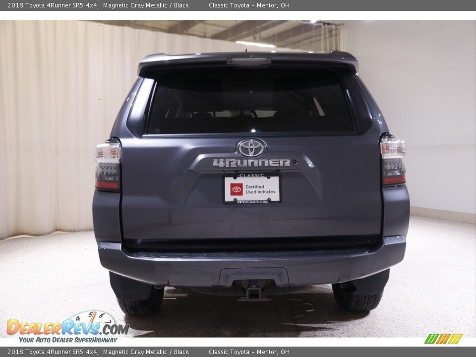 2018 Toyota 4Runner SR5 4x4 Magnetic Gray Metallic / Black Photo #18
