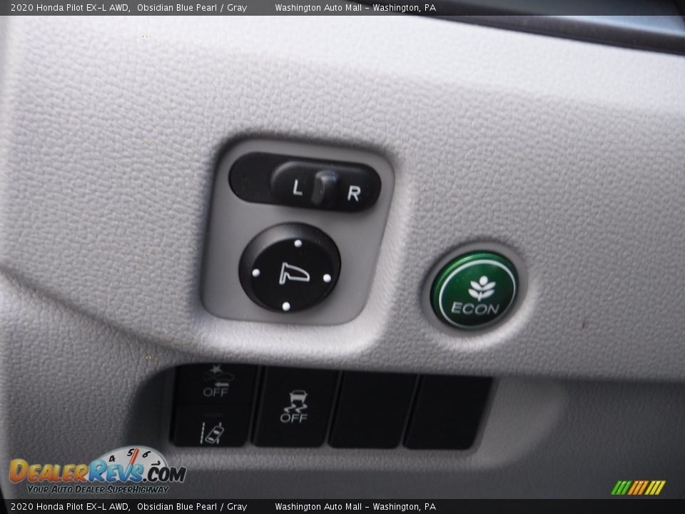 2020 Honda Pilot EX-L AWD Obsidian Blue Pearl / Gray Photo #15