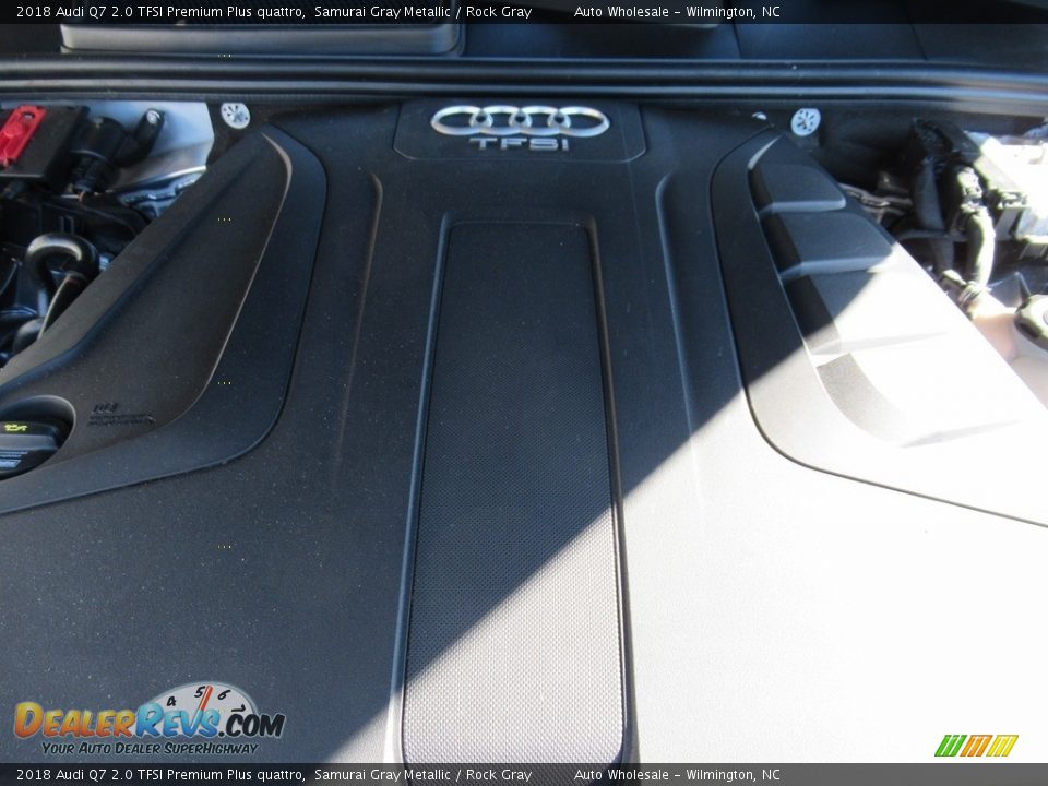 2018 Audi Q7 2.0 TFSI Premium Plus quattro Samurai Gray Metallic / Rock Gray Photo #6