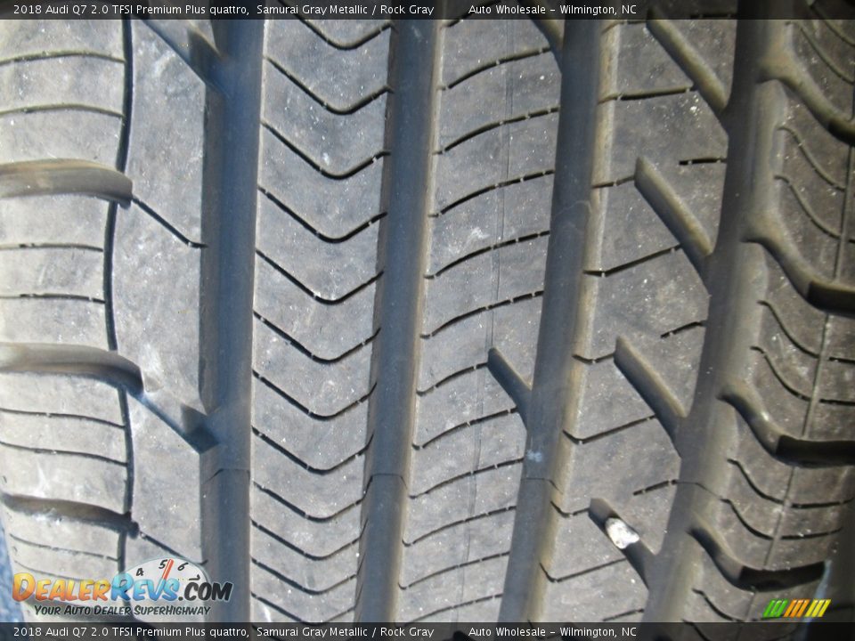 2018 Audi Q7 2.0 TFSI Premium Plus quattro Samurai Gray Metallic / Rock Gray Photo #9