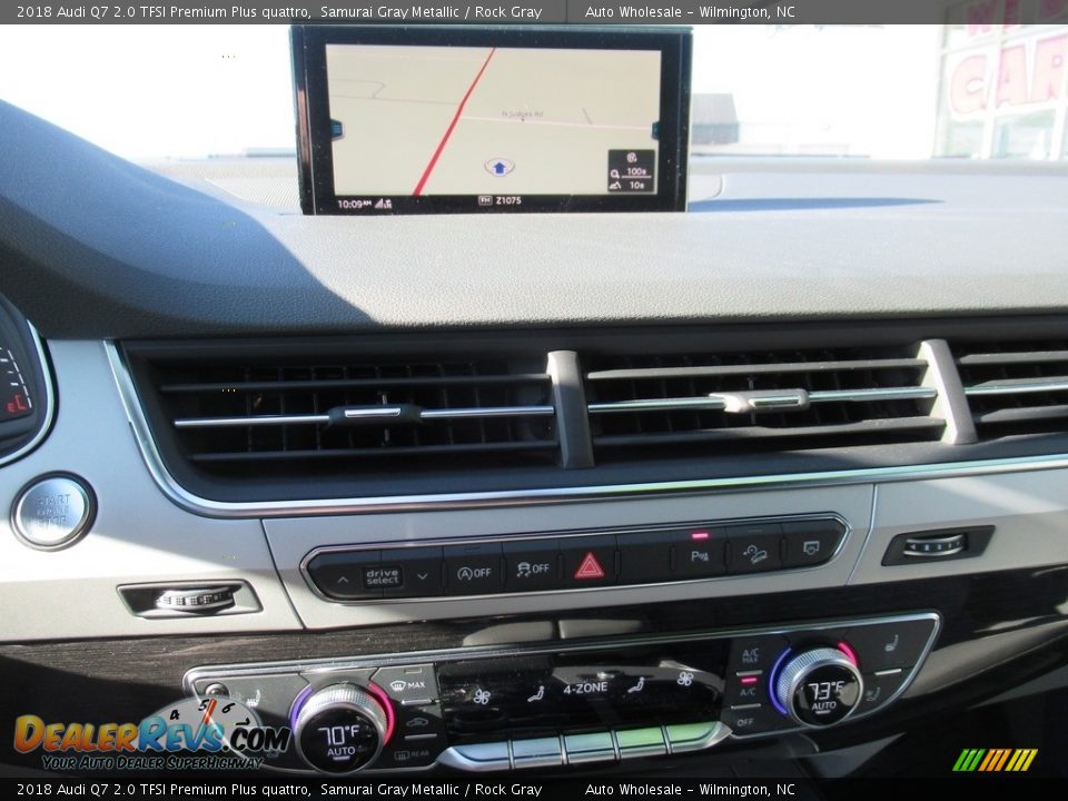 2018 Audi Q7 2.0 TFSI Premium Plus quattro Samurai Gray Metallic / Rock Gray Photo #17