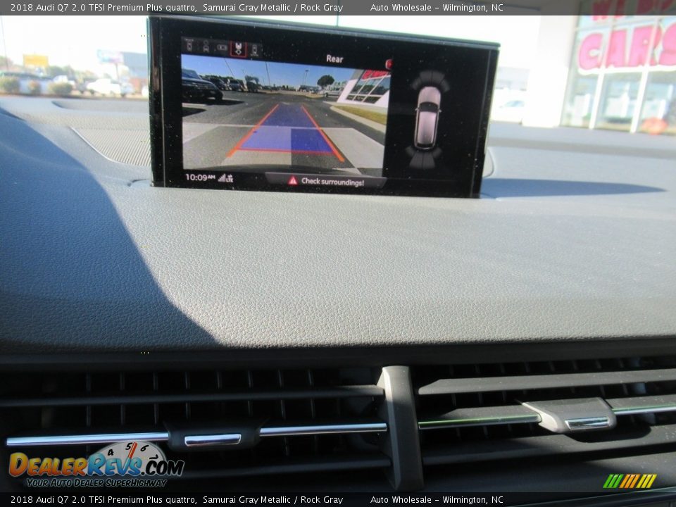 2018 Audi Q7 2.0 TFSI Premium Plus quattro Samurai Gray Metallic / Rock Gray Photo #18