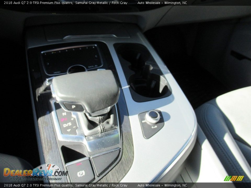 2018 Audi Q7 2.0 TFSI Premium Plus quattro Samurai Gray Metallic / Rock Gray Photo #19