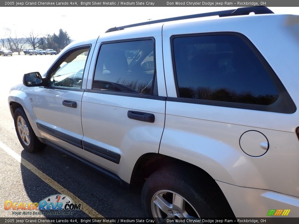 2005 Jeep Grand Cherokee Laredo 4x4 Bright Silver Metallic / Medium Slate Gray Photo #7