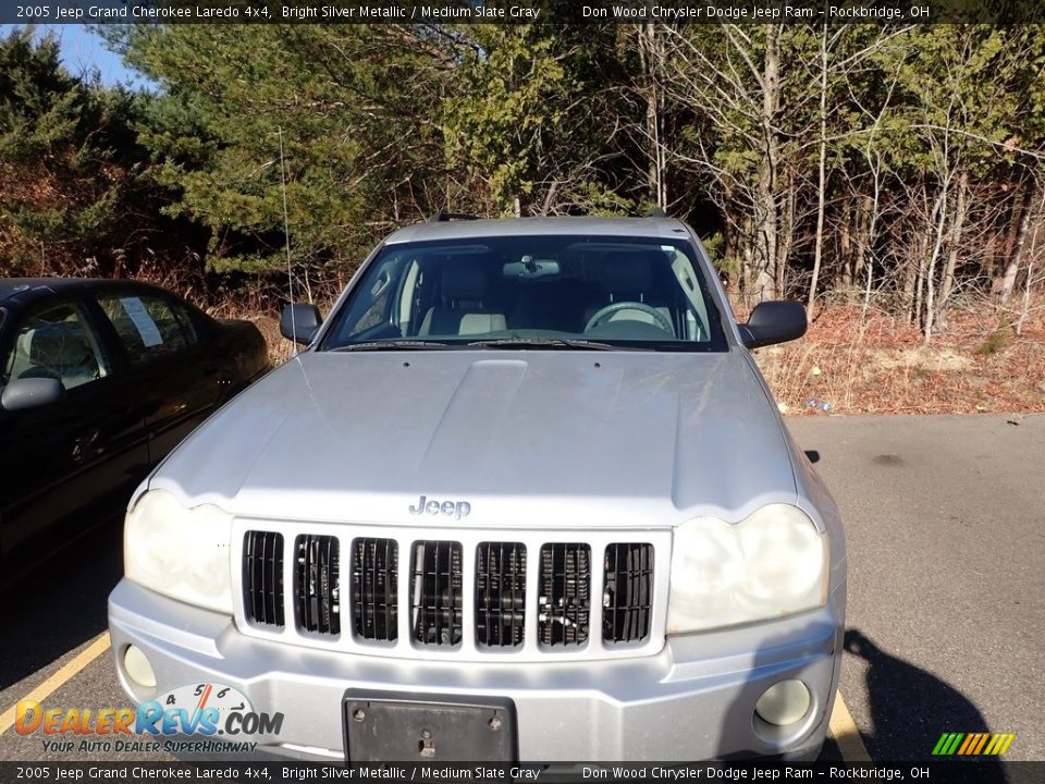 2005 Jeep Grand Cherokee Laredo 4x4 Bright Silver Metallic / Medium Slate Gray Photo #10