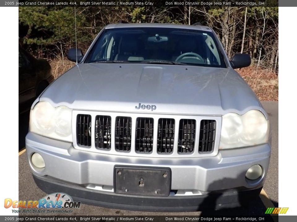 2005 Jeep Grand Cherokee Laredo 4x4 Bright Silver Metallic / Medium Slate Gray Photo #13