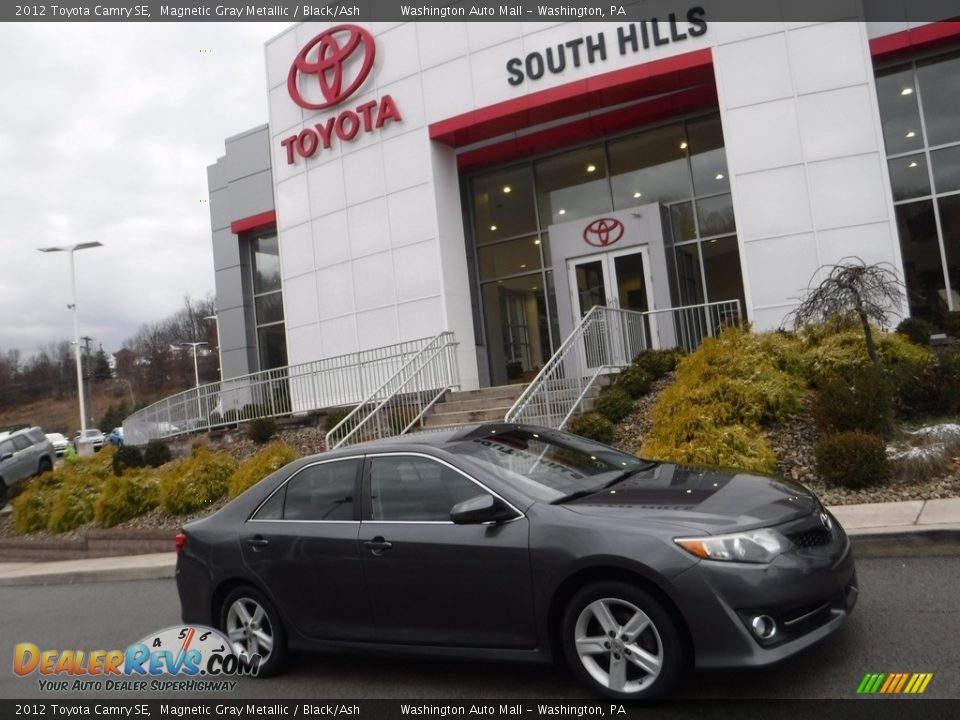 2012 Toyota Camry SE Magnetic Gray Metallic / Black/Ash Photo #2