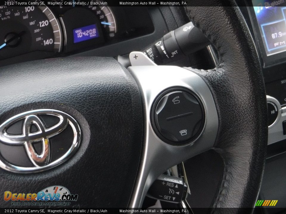 2012 Toyota Camry SE Magnetic Gray Metallic / Black/Ash Photo #6