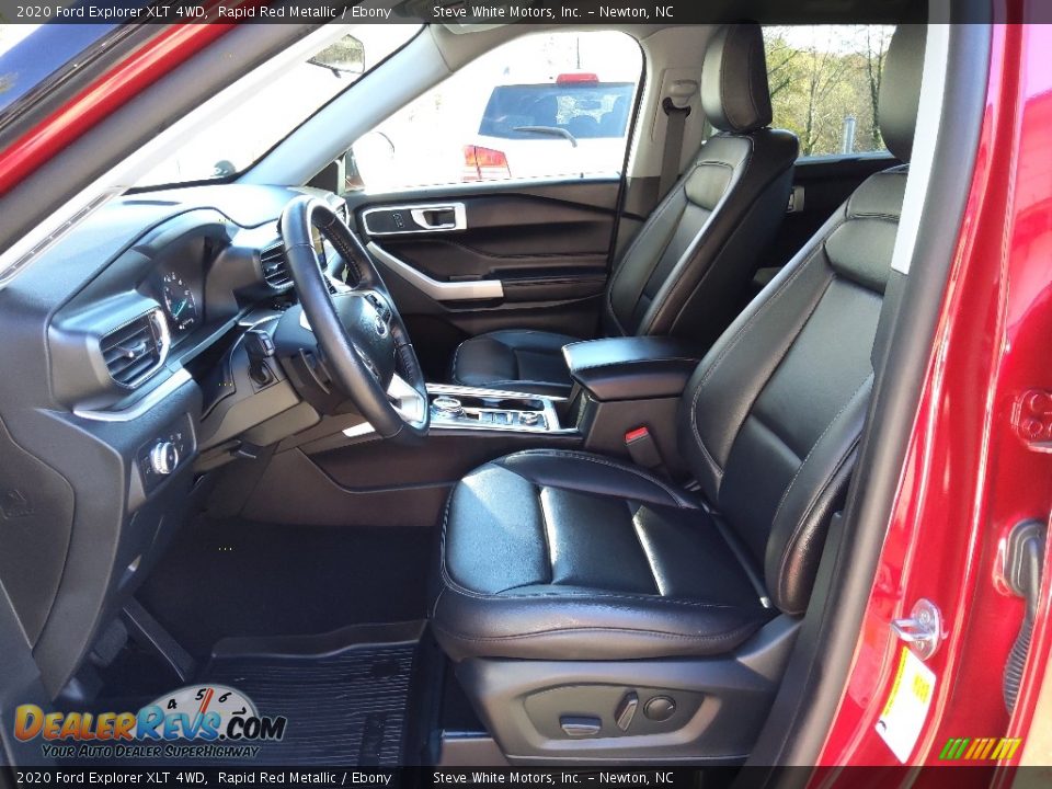 Front Seat of 2020 Ford Explorer XLT 4WD Photo #10