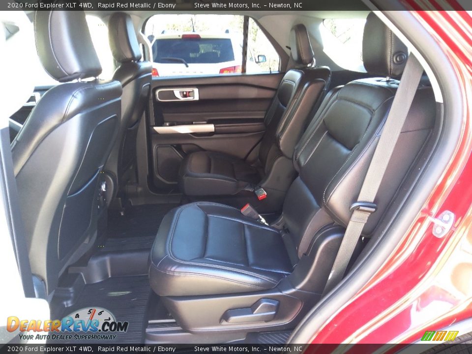 Rear Seat of 2020 Ford Explorer XLT 4WD Photo #12