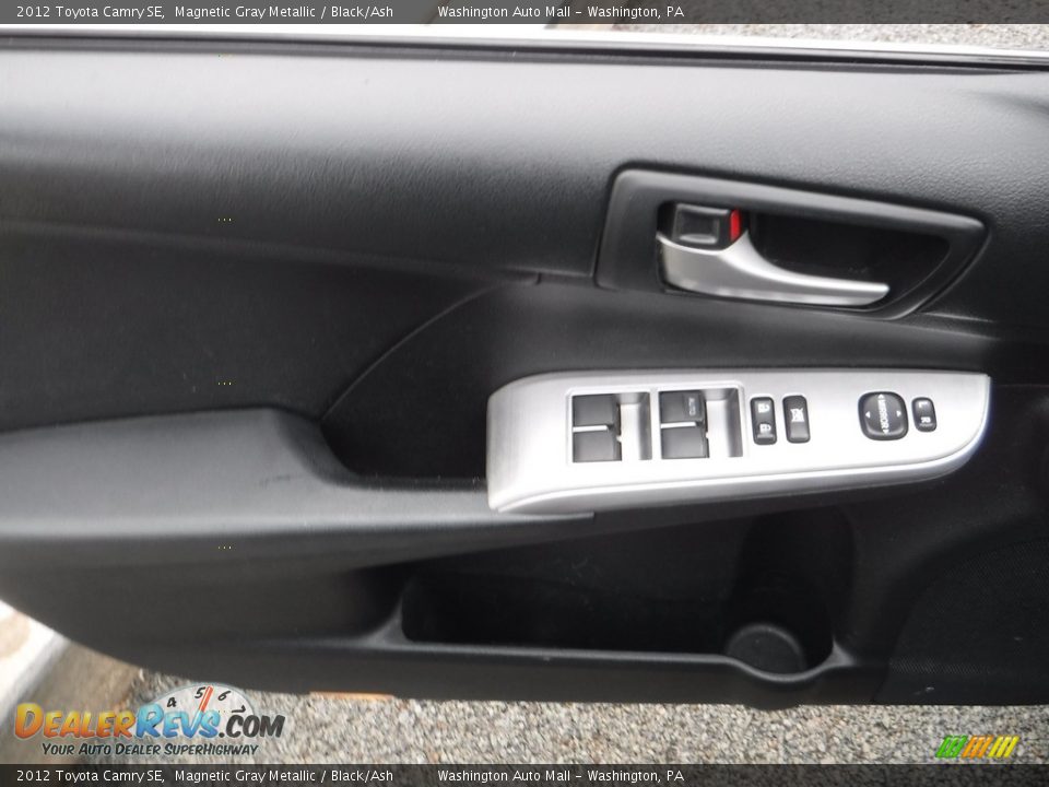 2012 Toyota Camry SE Magnetic Gray Metallic / Black/Ash Photo #16