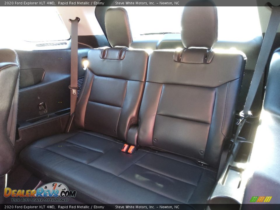 Rear Seat of 2020 Ford Explorer XLT 4WD Photo #14