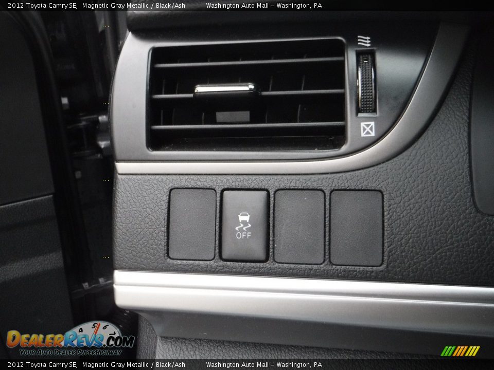 2012 Toyota Camry SE Magnetic Gray Metallic / Black/Ash Photo #20